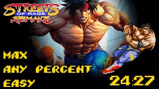 SoR Remake - Max - Easy - Any% - Updated WR 24:27