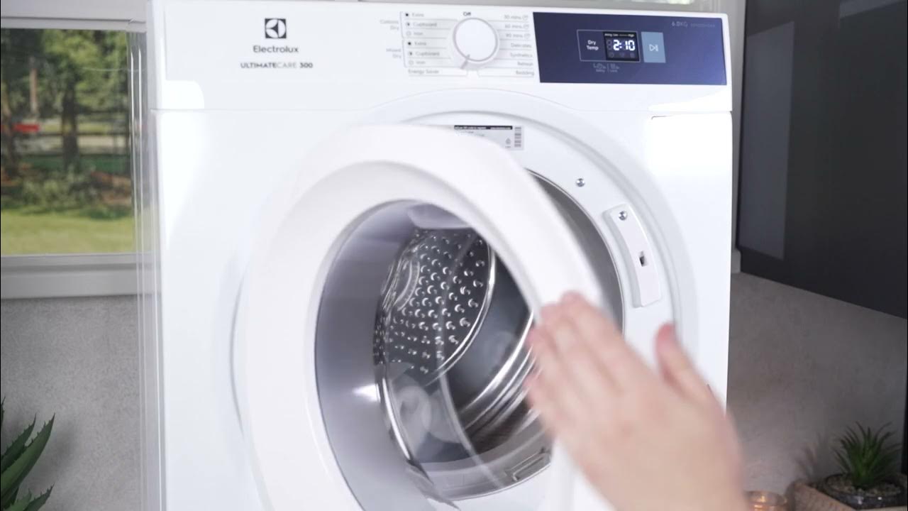 Product Review Electrolux 6kg Vented Dryer EDV605H3WB YouTube