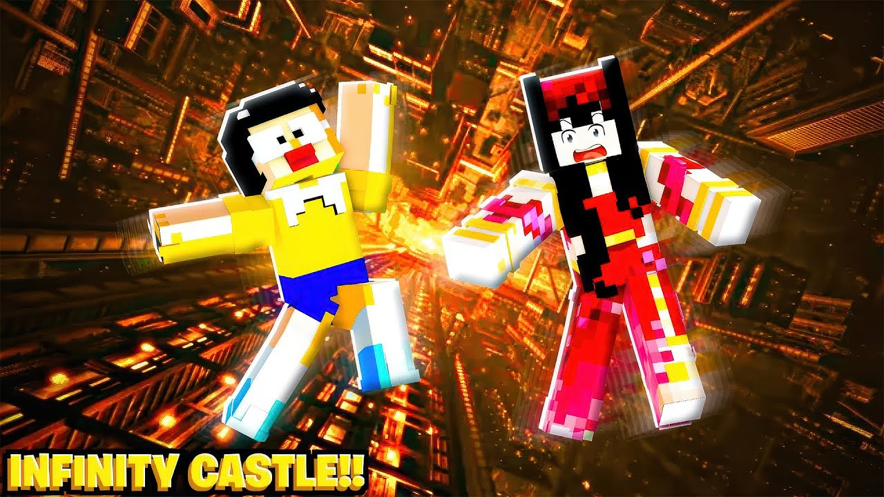 КАК Я ПОСТРОИЛ САМЫЙ БОЛЬШОЙ ЗАМОК БЕСКОНЕЧНОСТИ в Minecraft 😱