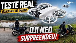 TESTE REAL DE QUALIDADE DE IMAGEM DO DRONE DJI NEO | TESTEI O DRONE DJI NEO E ME SURPREENDI!! | DJI