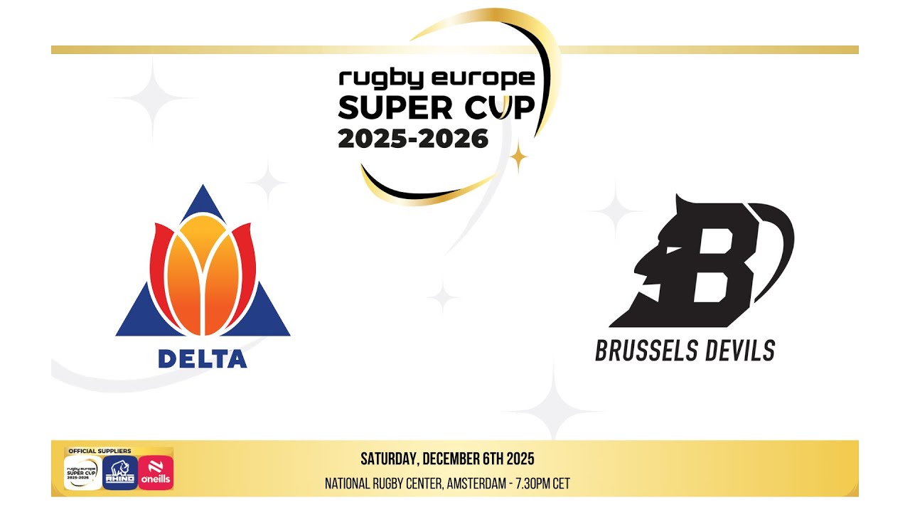 DELTA v BRUSSELS DEVILS - RUGBY EUROPE SUPER CUP 2025/26