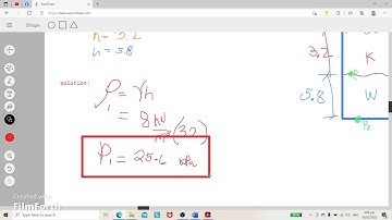 Hydraulics - Principles of Hydrostatic (Pressure sample problem 7)