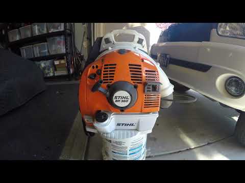 Stihl BR 350 Backpack Blower Review