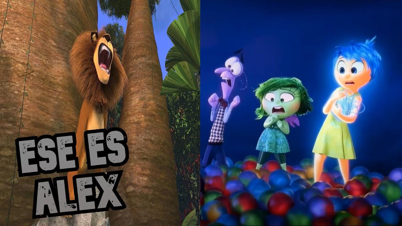 Creepypasta Intensamente 2 + Madagascar: la aparición de Alex el león asesino (1/1)