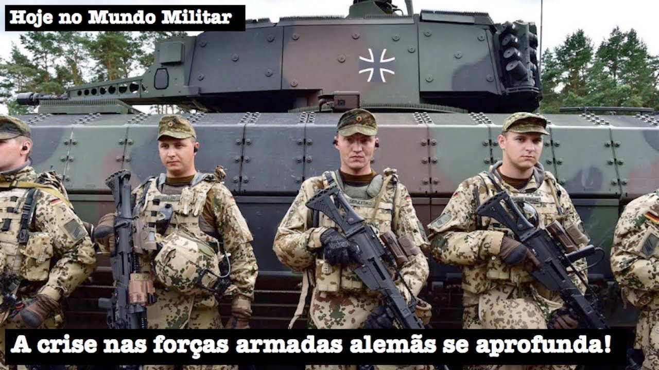 A crise nas forças armadas alemãs se aprofunda! - YouTube