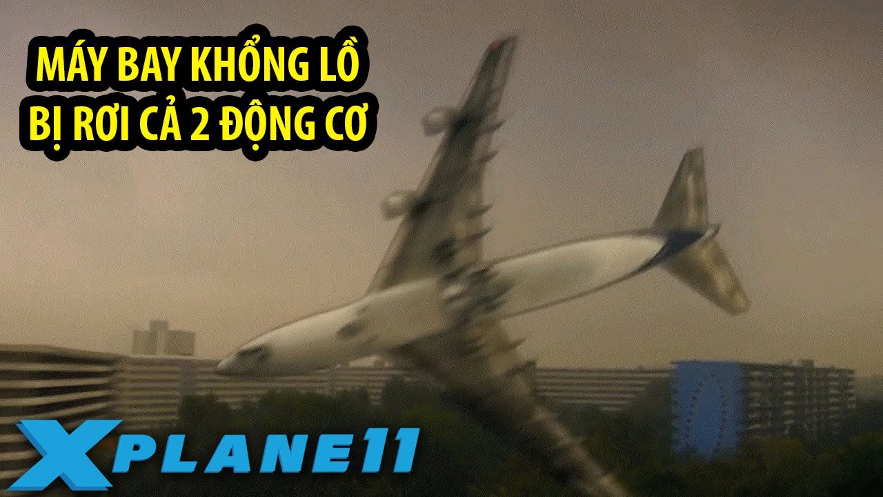 MÁY BAY KHỔNG LỒ RƠI 2 ĐỘNG CƠ TRÊN BẦU TRỜI AMSTERDAM... - youtube
