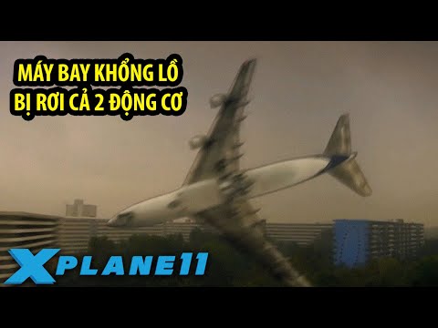Video MÁY BAY KHỔNG LỒ RƠI 2 ĐỘNG CƠ TRÊN BẦU TRỜI AMSTERDAM... - youtube
