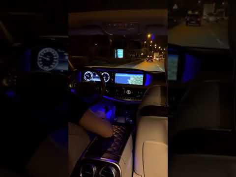Araba Snapleri / Mercedes S Classe’le Gece Gezmeler