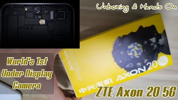 ZTE Axon 20 5G - Unboxing & Hands On ( World