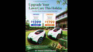 Would You Let a Robot Mow Your Lawn? | ProuDeer Robot HolidayDeal#proudeerobot #smarthome#lawnmower