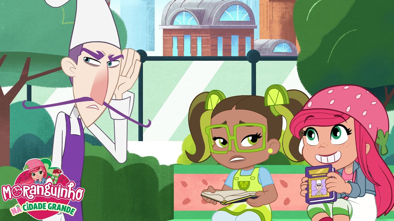 Moranguinho 🍓 Dia da torta roxa 🍓 Desenhos Animado