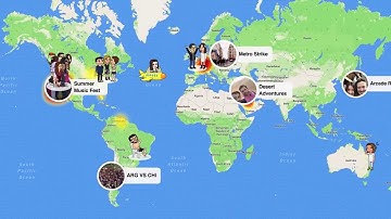 Introducing Snap Map/ Snapchat Adding New Map Feature