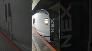 【東京駅】特急 成田エクスプレス30号（JR東日本E259系電車）新宿行、地下ホームより発車。JR EAST N'EX Narita Express Tokyo Station JAPAN TRAIN
