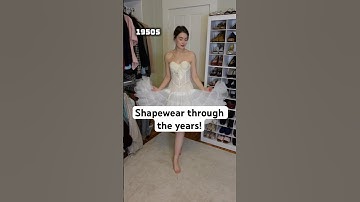 100+ years of Shapewear! 🤯 Let’s talk about it. ￼#fashionhistory