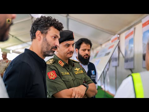 نائب القائد العام الفريق أول ركن صدام حفتر يتفقد مشاريع توسعة الطريقين الشرقي والغربي لمدينة سرت