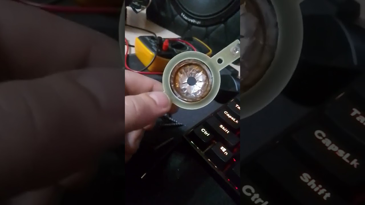 Как самому отремонтировать сгоревший рупор,твиттер и т.д,на примере DL AUDIO BARRACUDA TWETTER SE?!