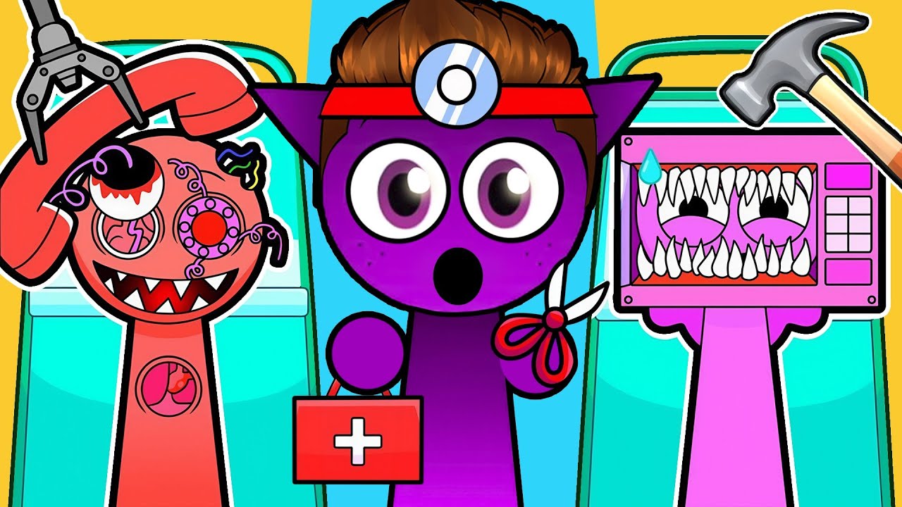 Sprunki OC WIRD OPERIERT! (Reparierte Sprunki Animationen)