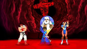 Marvel VS Capcom 2 - Ryu/Chun Li/Megaman - Expert Difficulty Playthrough