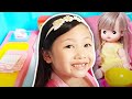 Bugs barbie room  house tour  pink box fort 