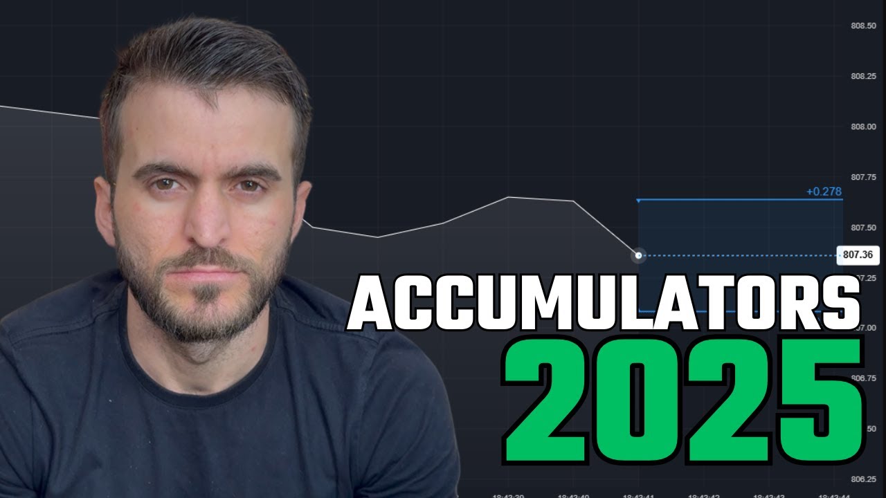 GANHADO MUITO $$$ COM O ACCUMULATORS - DERIV 2025
