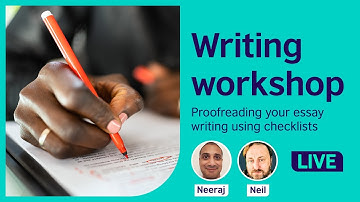 Writing workshop: Using a checklist to proofread your essay