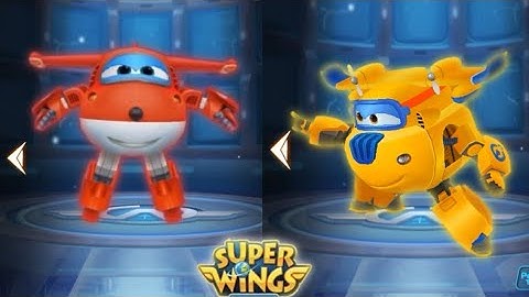 Super Wings : Jett Run - jett vs Donnie Gameplay Android games #superwings #superwing