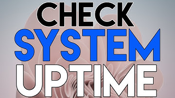 How To Check System Uptime in Windows 11
