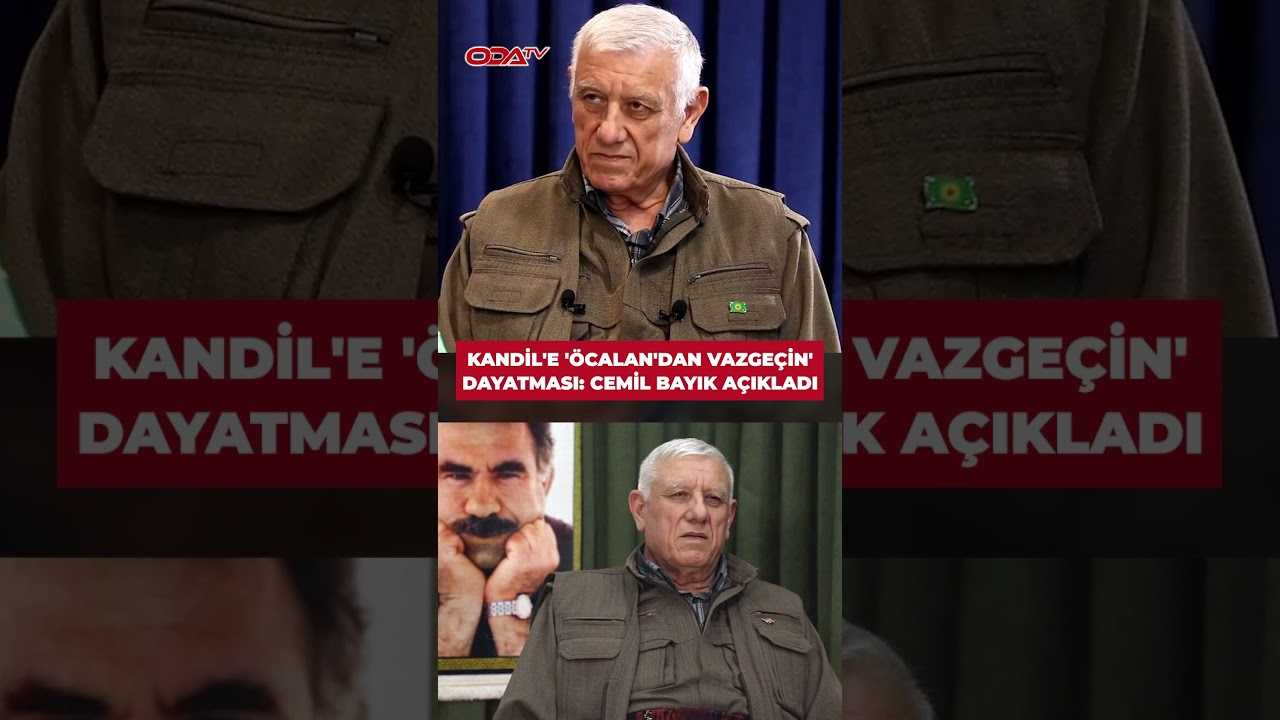 Örgüt elebaşlarından Cemil Bayık PKK'ya yapılan teklifi açıkladı: Bize 'Öcalan'dan vazgeçin' dediler