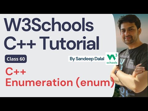 C++ Tutorial • C++ Enumeration enum • W3Schools • Object Oriented Programming using C++ Tutorial