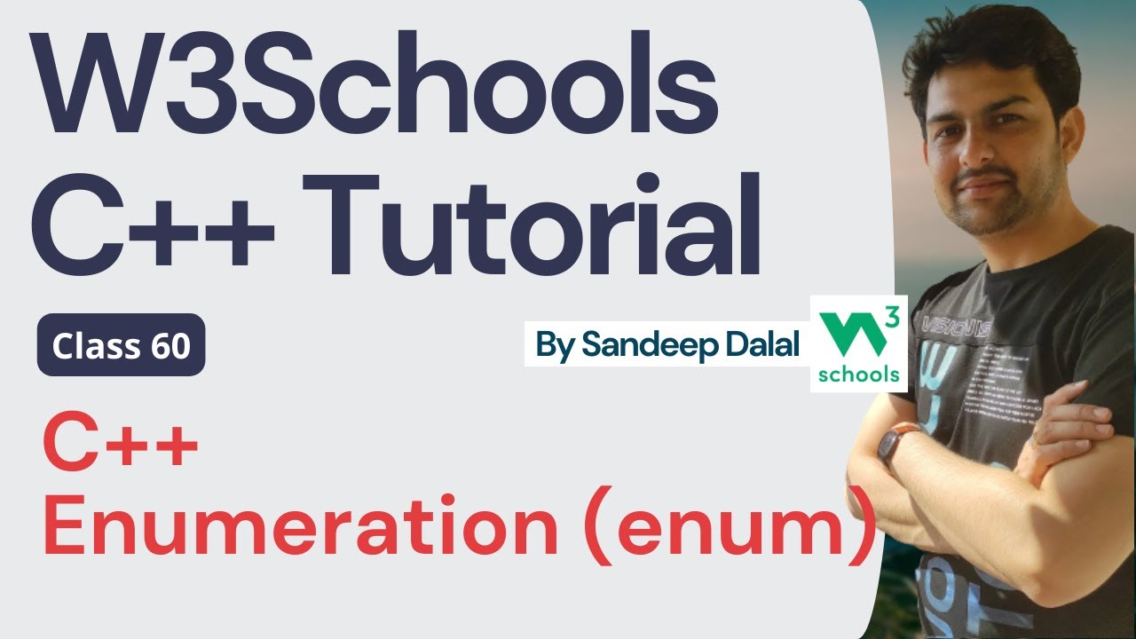 C++ Tutorial • C++ Enumeration enum • W3Schools • Object Oriented ...