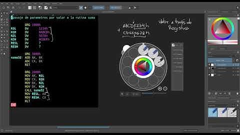 Pasaje de parámetros por valor usando registros