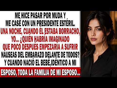 🤐Me hice pasar por muda y me casé con💍un presidente estéril.😱Una noche, él se emborrachó...