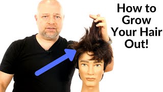 How to Grow your Hair Out  TheSalonGuy