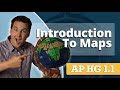 Map projections  types of maps ap human geography review unit 1 topic 1