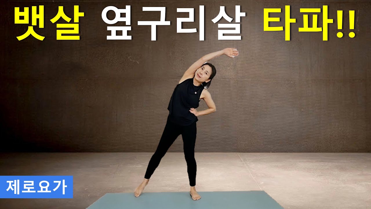 걷기대신 꼭 하세요, 이 동작하고 2kg 빠졌어요 / lose belly fat | 제로요가 Joanne