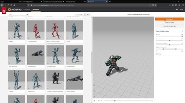 Bento Buddy Converting Mixamo Monster Guy To Second Life