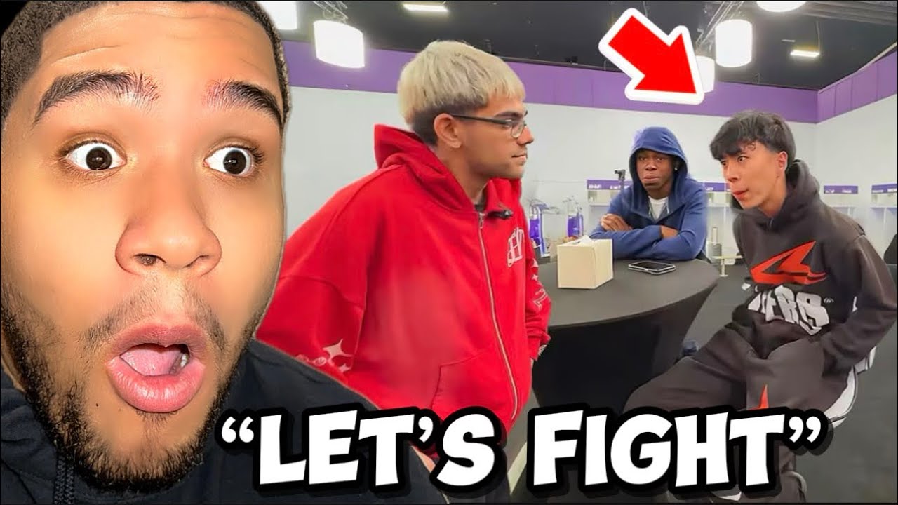 Рэй и N3ON вступили в *ожесточённый* спор, который чуть не перерос в драку.