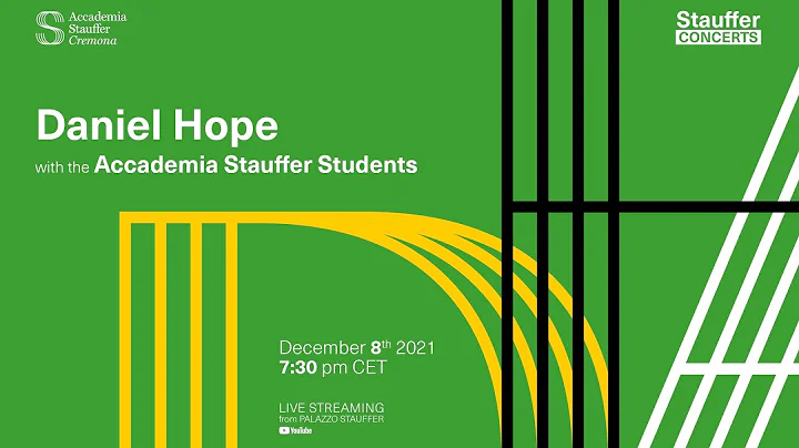 Stauffer Concerts: Daniel Hope, Violin Masterclass