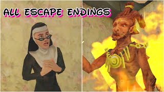 Evil Nun 2 All Escape Endings