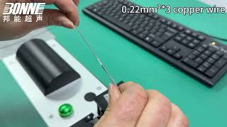 Ultrasonic Wire Harness Splicing Machine | Bonne EVC-MINI (0.13–3mm²)
