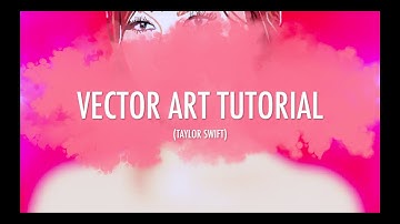 VECTOR ART TUTORIAL | Taylor Swift | digital art |AUTODESK SKETCHBOOK