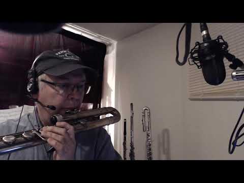 Autumn Serenade  melody on bass flute