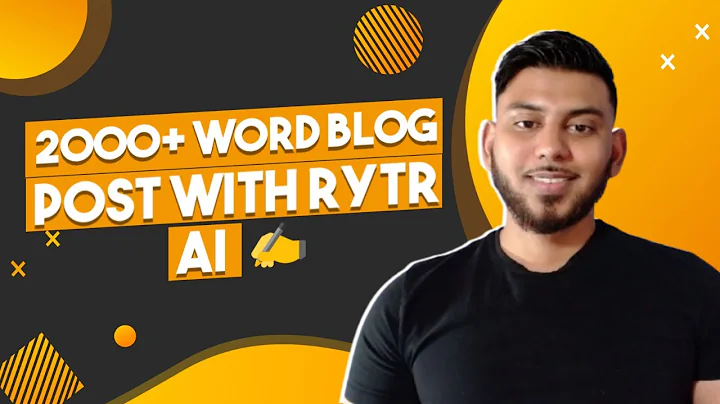 Write Blog Posts Lightning Fast with Rytr AI