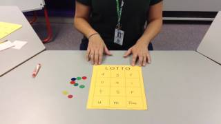 Letter Bingo