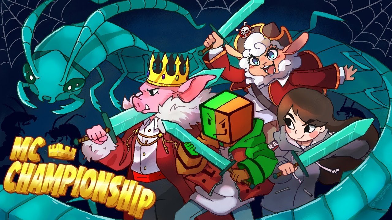 MINECRAFT CHAMPIONSHIP W/ TAPL, CPT PUFFY, KARACORVUS - if you see people counting in the chat they are counting the number of new friends they've made. anyone that says otherwise should be ignored
