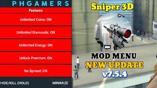 Sniper 3D MOD APK v7.5.4 MOD Menu/Unlimited Coins/VIP/Unlock Premium screenshot 5
