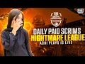 🔵 SCRIMS DAY 5 🔥 with ASHI PLAYS || ROAD TO 20k #pubgmobileliveroom #scrims #tournament #paidscrims