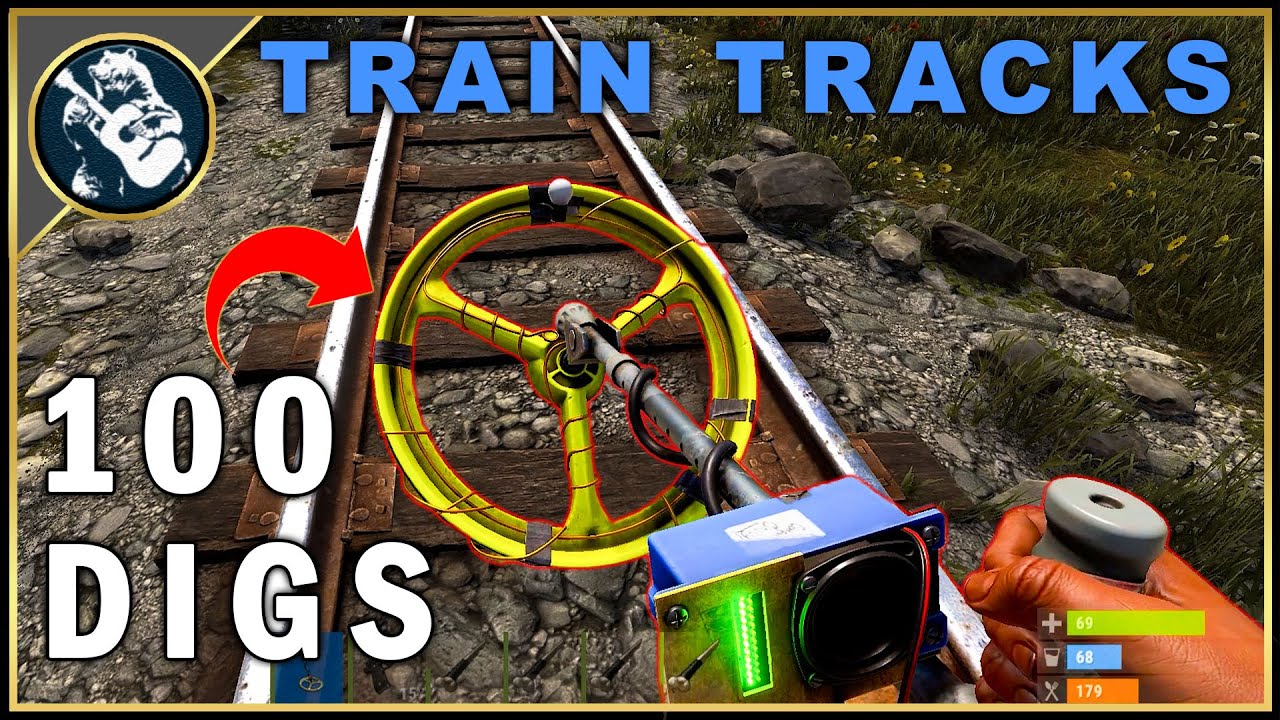 Rust Metal Detector Loot - Train Tracks (2026)