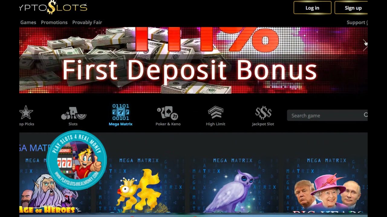 [CRYPTO SLOTS CASINO BONUS CODES] | ‘NO DEPOSIT BONUSES & REVIEWS’ 🍸  PLAYSLOTS4REALMONEY.COM