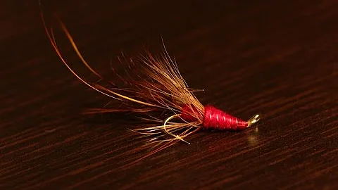 Tying The Red Frances Shrimp with Hans C R Nielsen